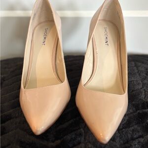 Shoemint Women's Nude Pumps Size 9